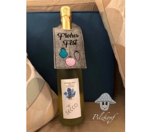 Stickserie ITH - Flaschenkleid Anhänger